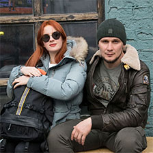 Бомбер PARAJUMPERS JOSH LEATHER кожа FW 20/21 bush 87 400 руб