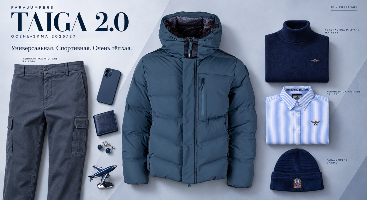 Инфографика 1 - рейтинг мужских пуховиков 2026/27 - мужской теплый пуховик Parajumpers TAIGA Инфографика 1 - рейтинг мужских пуховиков 2026/27 - мужской теплый пуховик Parajumpers TAIGA
