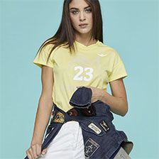 Женская футболка AERONAUTICA MILITARE SS 21/TR giallo (TS 1871) 9 400 руб Женская футболка AERONAUTICA MILITARE SS 21/TR giallo (TS 1871) 9 400 руб