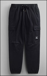 Брюки джоггеры ALPHA INDUSTRIES COTTON JOGGER FW 23/24 black