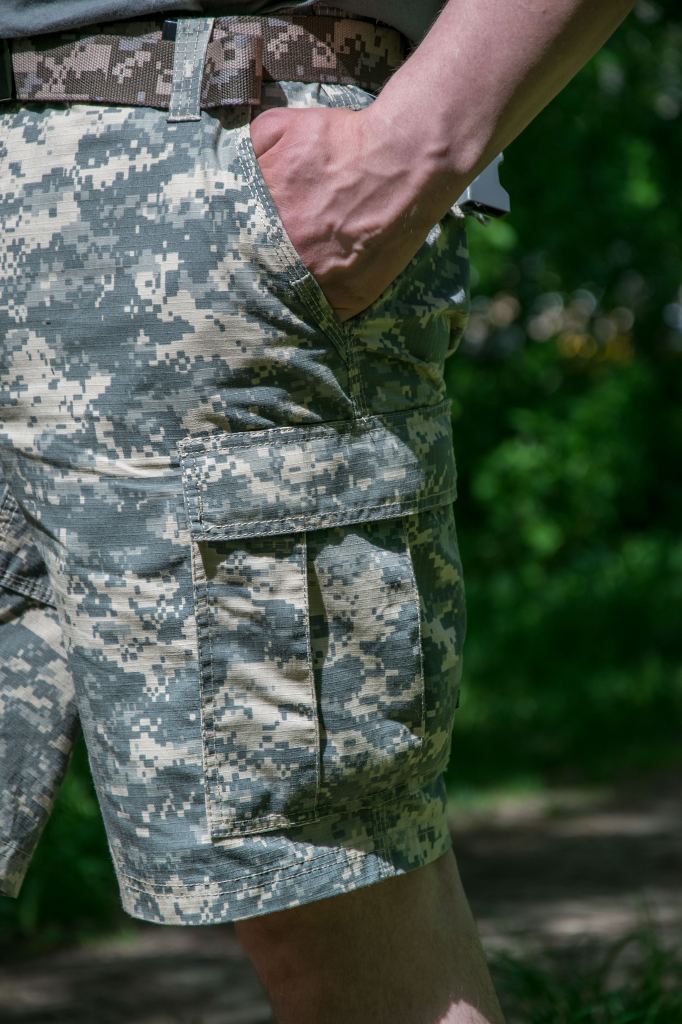 Боковые карманы шорт карго Pentagon Tactical