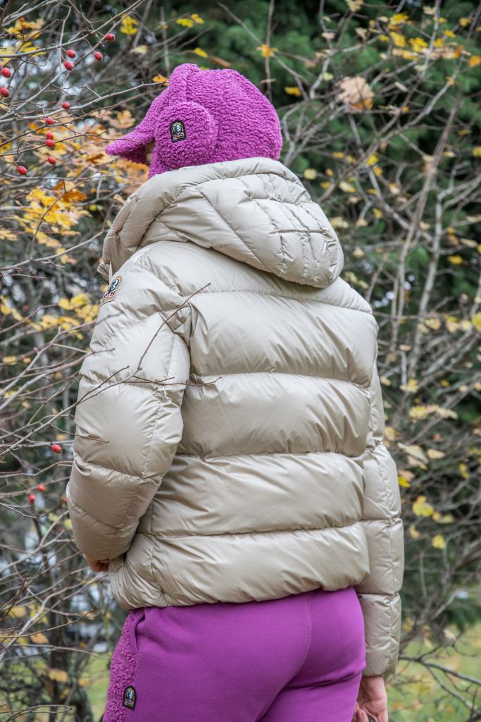 Женская куртка-дутик пуховая PARAJUMPERS TILLY FW 22-23 tapioca