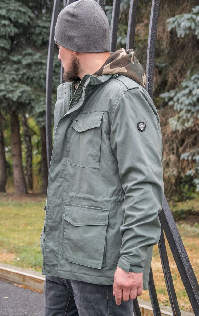 Куртка тактическая Pentagon M65 2.0 хлопок green camo