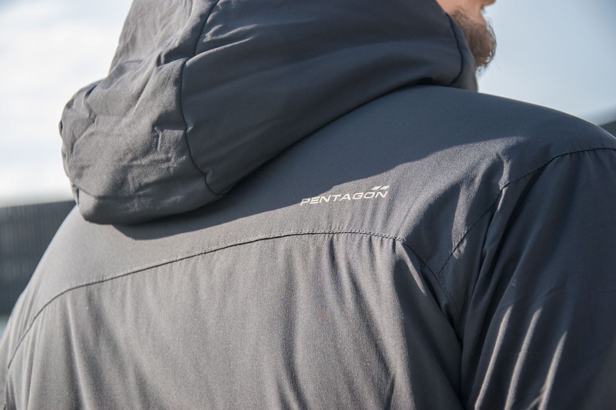 Куртка Pentagon Thinsulate PANTHIRAS утепленная с капюшоном black фото 3