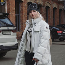 Женское пальто утеплённое PARAJUMPERS KAISHA FW 20/21 off white 54 900 руб