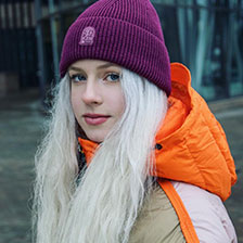 Шапка вязаная PARAJUMPERS PLAIN BEANIE FW 21/22 nocturne 7 990 руб