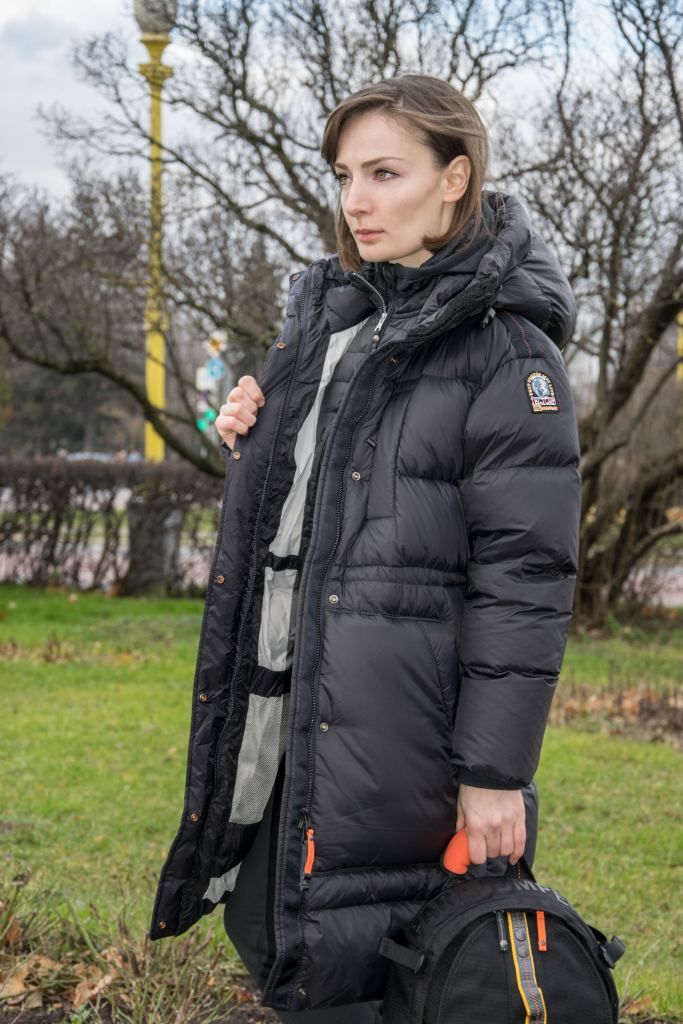 Женское пальто пуховое PARAJUMPERS EIRA FW 21-22 pencil