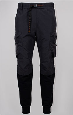 Брюки трикотажные PARAJUMPERS OSAGE с карманами SS 25 m black