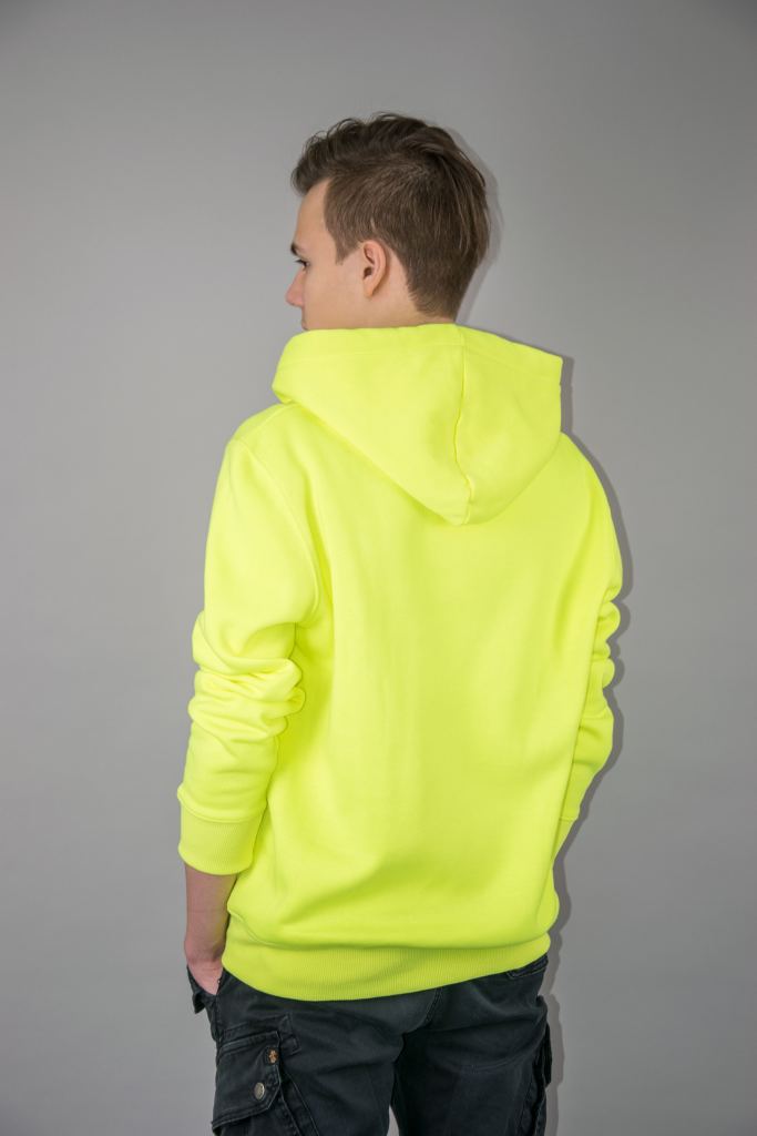 Толстовка ALPHA INDUSTRIES BASIC HOODY NEON neon yellow фото 2