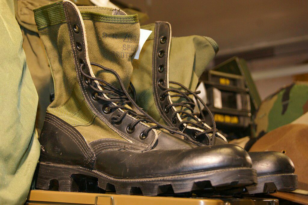 Ботинки-берцы JUNGLE-I Panama Sole США olive