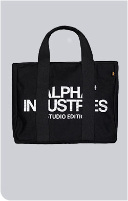 Сумка ALPHA INDUSTRIES STUDIO TOTE BAG LARGE black