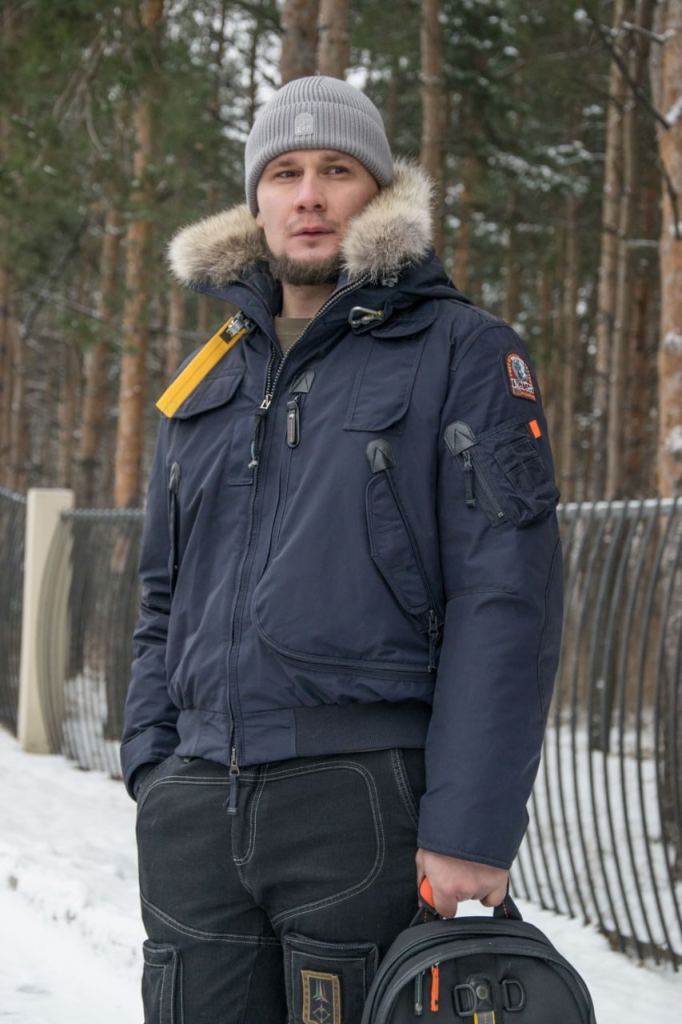 Мужская аляска Parajumpers Gobi navy