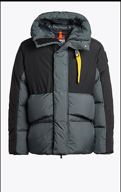 Куртка-пуховик PARAJUMPERS RONIN FW 23/24 black-green gables