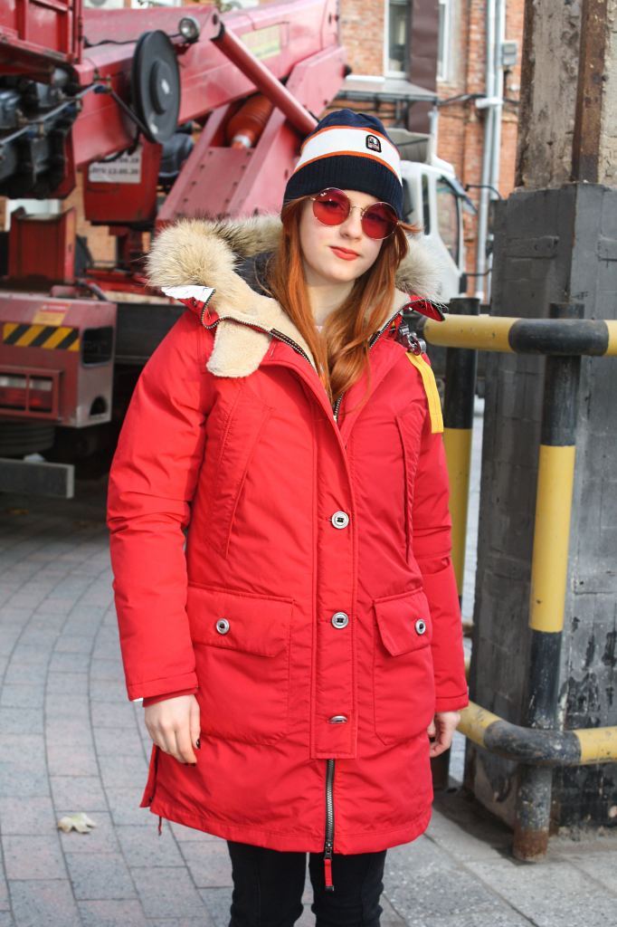 Женская утепленная парка PARAJUMPERS INUIT scarlet red