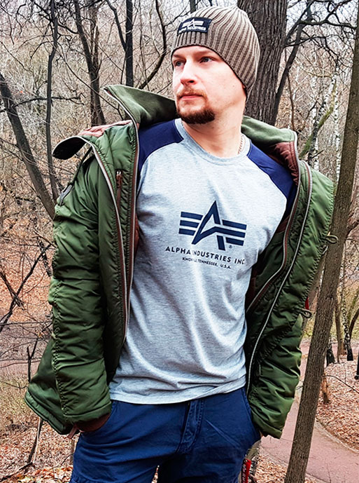 Аляска мужская ALPHA INDUSTRIES DISCOVERER DARK GREEN