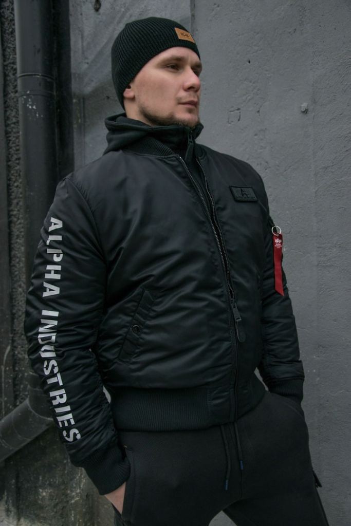 Куртка-бомбер лётная ALPHA INDUSTRIES D-Tec MA-1