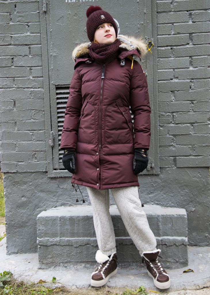 Удобные карманы для рук с внутренней флисовой подкладкой куртки PARAJUMPERS LONG BEAR