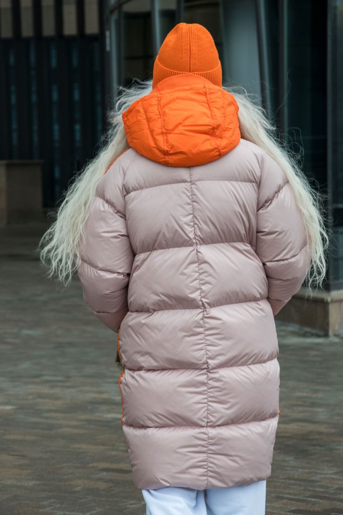 пальто с капюшоном