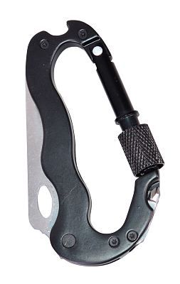Нож-карабин 5 in 1 black