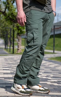 Брюки тактические Pentagon BDU 2.0 хлопок35%/полиэстр65% Rip-Stop green camo CG06 05001