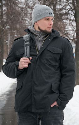 Куртка Fostex CLASSIC M-65 хлопок с подстёжкой black