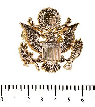 Кокарда US ARMY gold (P40144)