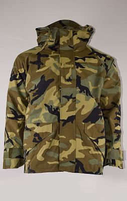 Куртка непромокаемая Tru-Spec мембрана ecwcs с подстёжкой флис camo woodland