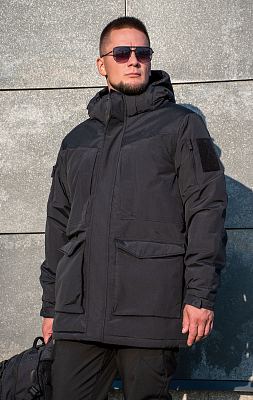 Парка тактическая Pentagon HCP V2.0 Primaloft экстремального холода black 01008-2.0