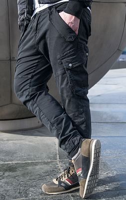 Брюки-карго ALPHA INDUSTRIES COMBAT LW black