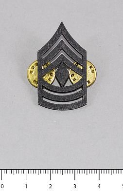 Знак звание Sergeant 1-st cl. полевой (P12754) (17505, 91-1)