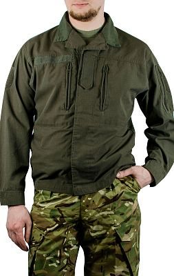 Куртка армейская rip-stop хлопок/полиэстер olive б/у