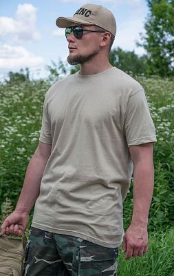 Футболка армейская хлопок/полиэстр khaki