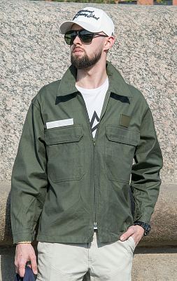 Китель парашютный хлопок olive