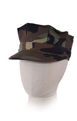 Кепка USMC rip-stop двойная camo woodland