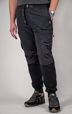 Брюки трикотажные PARAJUMPERS OSAGE с карманами FW 24/25 black