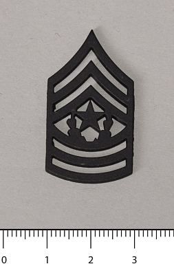 Знак звание Comand Sergeant Major (103-1)