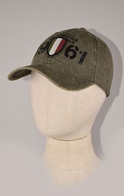 Бейсболка AERONAUTICA MILITARE FW 22/23/CN verde militare (HA 1120)