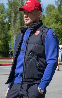 Жилет пуховой PARAJUMPERS KOBUK navy