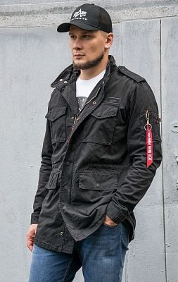 Ветровка ALPHA INDUSTRIES HUNTINGTON M-65 black