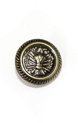 Пуговица армейская парадная small bronze