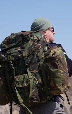 Рюкзак рейдовый Long Convulted 80L dpm б/у