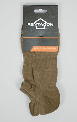Носки низкие Pentagon INVISIBLE coyote 14014