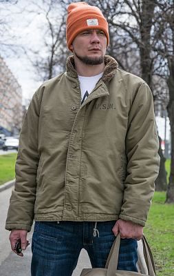 Куртка Mil-Tec US NAVY DECK JACKET N-1 olive