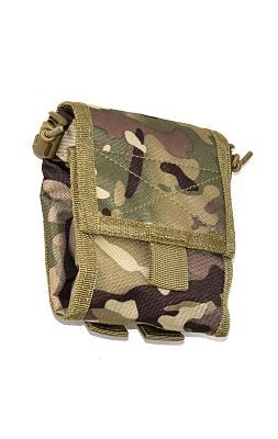 Подсумок Mil-Tec Empty Shell Collaps складной multicam
