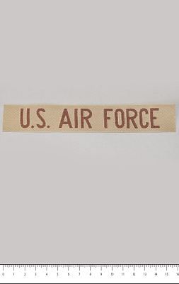 Нашивка-полоска US AIR FORCE khaki (PM0350)