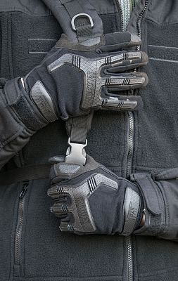 Перчатки Fostex с резин. защитой 101 Inc. black