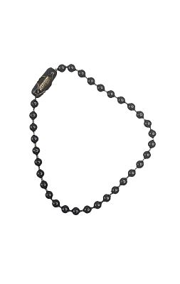 Цепочки для жетонов короткие black