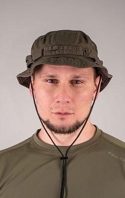 Панама Pentagon Babylon хлопок35%/полиэстр65% Rip-Stop ranger green 06RG 13041