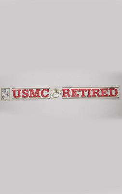 Наклейка USMC RETIRED #18290