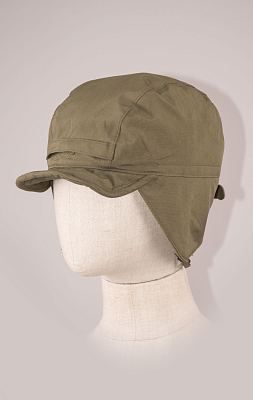 Кепка зимняя с флисом olive б/у